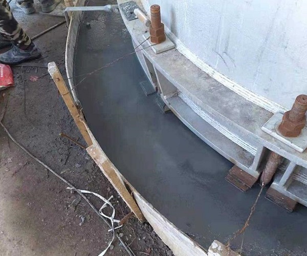 正确使用加固灌浆料和加固灌浆料的浇筑步骤